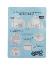 【LTXC】【容量40-45L】多ポケット3wayボストン