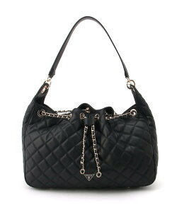 GUESS GUESS/(W)JULIET Hobo Bag �Q�X �o�b�O �V�����_�[�o�b�O �u���b�N�y���������z