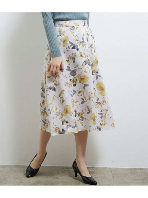 Rope Picnic アシメタック花柄フレアスカート Rakuten Fashion 楽天ファッション 旧楽天ブランドアベニュー Ac2364
