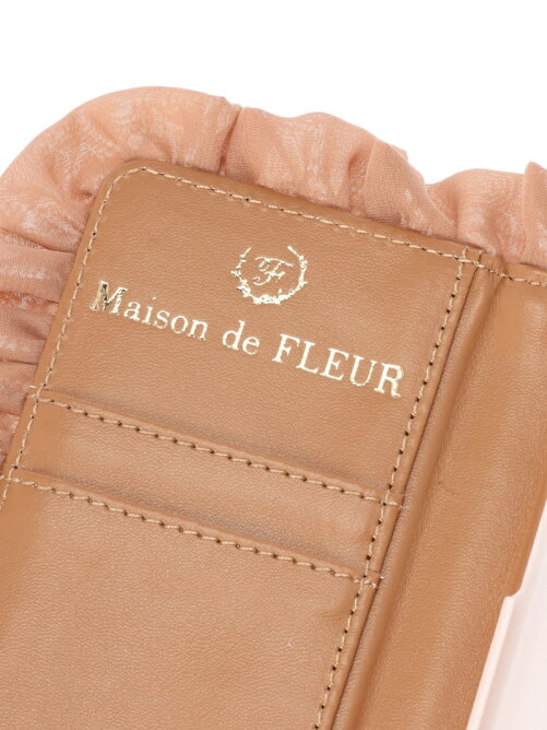 Maison De Fleur ブランドロゴフリルアイフォン7 8ケース Rakuten
