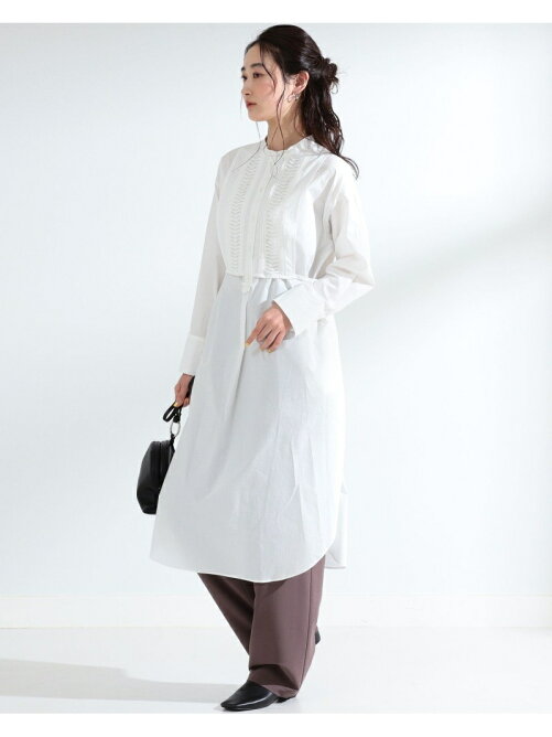 Beams Women Ray Beams ピンタック ヨーク シャツワンピース Rakuten Fashion 楽天ファッション 旧楽天ブランドアベニュー Ce3364