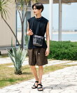 新色追加 KANGOL 別注コラボ 接触冷感水陸両用クライミングショートパンツ