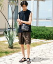 新色追加 KANGOL 別注コラボ 接触冷感水陸両用クライミングショートパンツ
