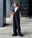 【SALE／10%OFF】CIAOPANIC TYPY 【India】ガーゼシャーリングオールインワン チャオパニックティピー オールインワン・オーバーオール オーバーオール・サロペット ブラック ブラウン カーキグリーン【送料無料】