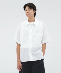 MARGARET HOWELL COTTON PIQUE SHIRT }[KbgEnEG gbvX VcEuEX zCgyz