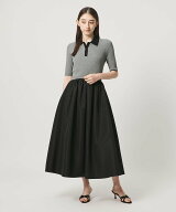 【SALE／40%OFF】UNITED ARROWS フィット&フレア ポロワンピース -ウォッシャブル- ユナイテッドアローズ…