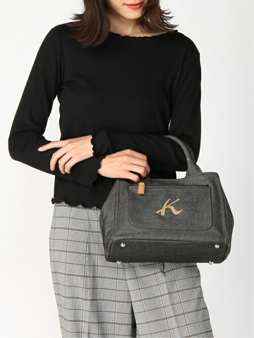 Kitamurak2 Kitamurak2 キタムラk2 W デニムハンドバッグ Z 71 Rakuten Fashion 楽天ファッション 旧楽天ブランドアベニュー Bk5365