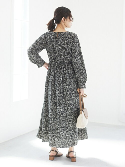 Green Parks 単色花柄iラインワンピース Rakuten Fashion 楽天ファッション 旧楽天ブランドアベニュー Cz1365
