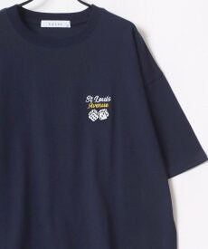 【SALE／16%OFF】Lazar Tシャツ ティーシャツ メンズ 半袖 オーバーサイズ ワンポイント 刺繍 ラザル トップス カットソー・Tシャツ ネイビー ホワイト グリーン ブラック