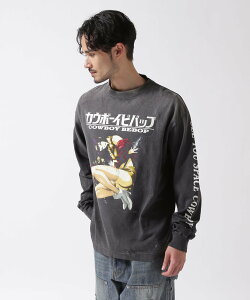 ROYAL FLASH SAINT MICHAEL/�Z���g�}�C�P��/CB_LS TEE/COWBOY BEBOP ���C�����t���b�V�� �g�b�v�X �J�b�g�\�[�ET�V���c �u���b�N�y���������z