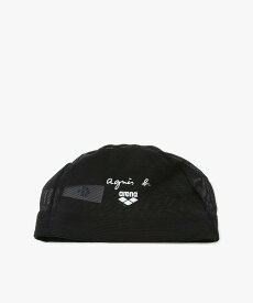 agnes b. FEMME agnes b. x arena メッシュスイムキャップ アニエスベー 福袋・ギフト・その他 その他 ブラック