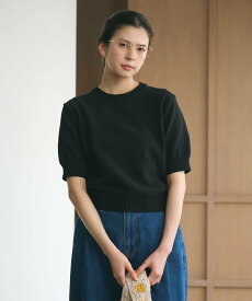 【SALE／20%OFF】BEAUTY&YOUTH UNITED ARROWS コイルニット ショートスリーブ プルオーバー ウォッシャブル ビューティー＆ユース　ユナイテッドアローズ トップス ニット ブルー ホワイト オレンジ ブラック ブラウン【送料無料】