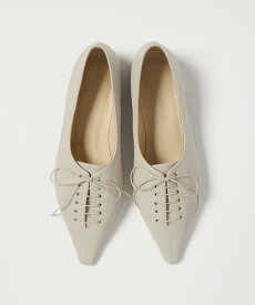 【SALE／50%OFF】ODETTE E ODILE ナローレースアップ フラット20↑ ユナイテッドアローズ アウトレット シューズ・靴 パンプス グレー ブラック ブラウン【送料無料】