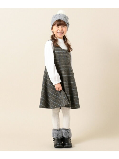 組曲 110 140cm ウールチェックワンピース Rakuten Fashion 楽天ファッション 旧楽天ブランドアベニュー V