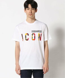 DSQUARED2 T-SHIRT ディースクエアード トップス カットソー・Tシャツ ホワイト【送料無料】