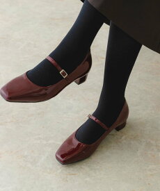 RODE SKO 『WEB/一部店舗限定』『MADE IN JAPAN』3cmヒールスクエアトウメリージェーン ロデスコ シューズ・靴 パンプス レッド【送料無料】
