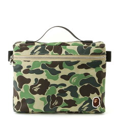 A BATHING APE ABC CAMO MUSIC POUCH ア ベイシング エイプ 財布・ポーチ・ケース ポーチ ブルー グリーン ピンク【送料無料】