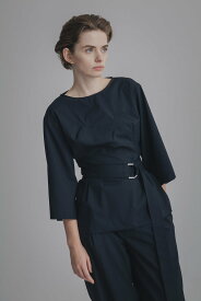 CINOH SUMMER WOOL BUSTIER BLOUSE チノ トップス シャツ・ブラウス ベージュ【送料無料】