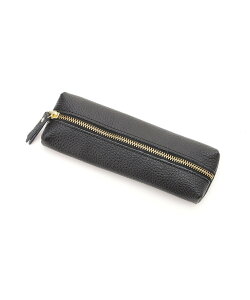 Fun&Daily F&D:Leather zip case t@AhfC[ zE|[`EP[X |[` O[ ubN bh