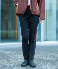 【SALE／30%OFF】D.M.G. COZY FLEECE ECRU リラクシングテーパード ドミンゴ パンツ チノパンツ ブラウン ベージュ グリーン ブラック【送料無料】