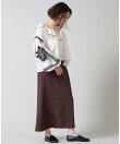 Aラインロングスカート