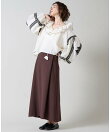 Aラインロングスカート