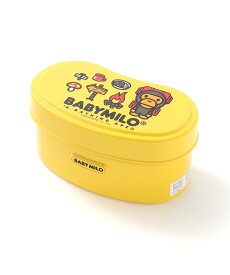 A BATHING APE BABY MILO MESS TIN LUNCH BOX ア ベイシング エイプ 食器・調理器具・キッチン用品 弁当箱・ランチボックス イエロー【送料無料】