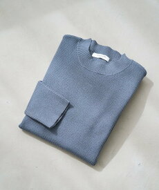 FREAK'S STORE 吸湿発熱 リブ クルーネック ニット プルオーバー【限定展開】 25AW フリークスストア トップス ニット ピンク ブラウン グレー ベージュ ブラック ブルー グリーン【送料無料】