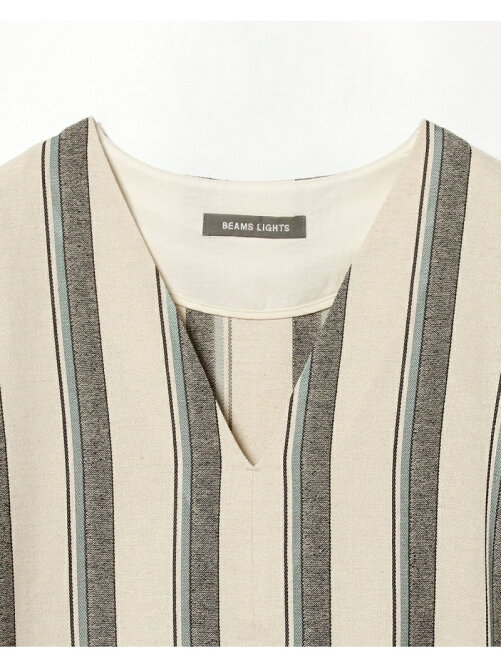 Beams Lights Beams Lights ストライプ Vネック ワンピース Rakuten Fashion 楽天ファッション 旧楽天ブランドアベニュー Cp2367