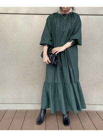 【SALE／65%OFF】PAL GROUP OUTLET 【Loungedress】2wayティアードワンピース パル グループ アウトレット ワンピース・ドレス その他のワンピース・ドレス グリーン ブラック【送料無料】