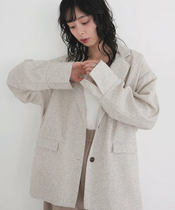 LIAN �T�}�[�c�C�[�h�e�[���[�h�W���P�b�g ���A�� �W���P�b�g�E�A�E�^�[ �e�[���[�h�W���P�b�g�E�u���U�[ �O���[ �u���E�� �u���b�N �z���C�g�y���������z