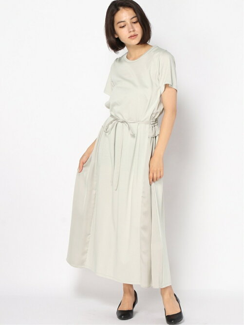 Lanvin En Bleu サテンコンビカットソーワンピース Rakuten Fashion 楽天ファッション 旧楽天ブランド アベニュー 68