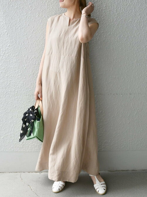 Ships Ships Any リネン ミックス マキシ ワンピース Rakuten Fashion 楽天ファッション 旧楽天ブランドアベニュー Cr2368