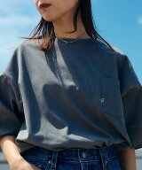 SHIPS MEN 【WEB限定】SHIPS:＜汗染み防止加工＞ワンポイントロゴ ビッグシルエットヘビーウェイトTシャ…