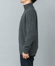 『XLサイズあり』ハミルトンラムズウールハーフジップニット