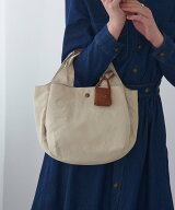 【SALE／10%OFF】toleur toleur/ナイロンドット/カウレザートート/11714 セットアップセブン バッグ ハン…