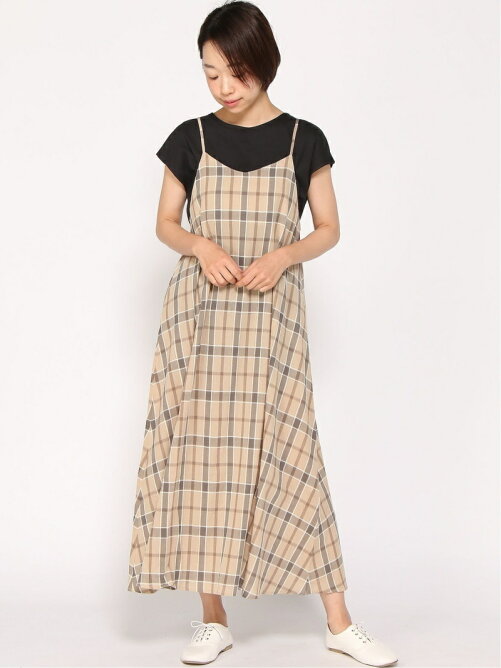 Te Chichi Lugnoncure チェックキャミワンピース Rakuten Fashion 楽天ファッション 旧楽天ブランドアベニュー Dd1369