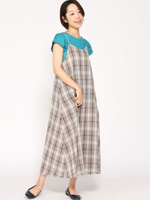 Te Chichi Lugnoncure チェックキャミワンピース Rakuten Fashion 楽天ファッション 旧楽天ブランドアベニュー Dd1369