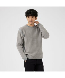 【SALE／16%OFF】ABAHOUSE LASTWORD ダブルフェイス モール プルオーバー 長袖ニット アバハウス トップス ニット ネイビー ベージュ ホワイト ブラック グレー【送料無料】