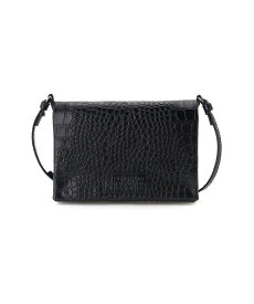 MM6 Maison Margiela レザーポシェット エムエムシックス バッグ ボディバッグ・ウエストポーチ ブラック【送料無料】