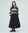 タフタ バルーン スカート 26AW 秋新作 ロングシーズン 着回し イージーケア きれいめ オンオフ