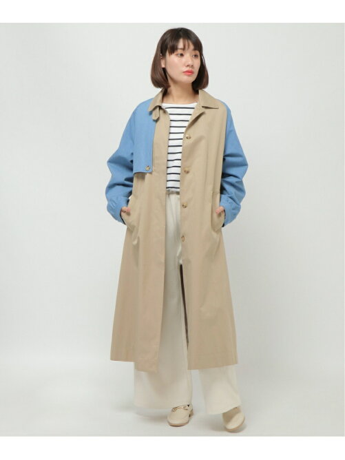 Lbc デニム切替えステンカラーコート Rakuten Fashion 楽天ファッション 旧楽天ブランドアベニュー Ce1370 Lbc デニム切替えステンカラーコート Rakuten Fashion 楽天ファッション 旧楽天ブランドアベニュー Ce1370
