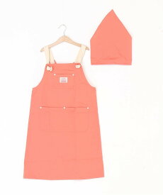 OCEAN&GROUND OCEAN&GROUND/(K)エプロンSET COOKDAY オーシャンアンドグラウンド 食器・調理器具・キッチン用品 エプロン ベージュ イエロー ピンク カーキグリーン ネイビー オレンジ ブルー パープル