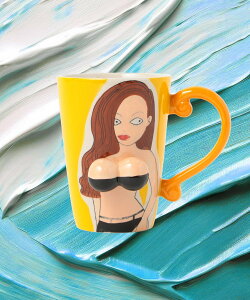 bPr BEAMS Meelarp / BIG BOOBS �}�O�J�b�v �r�[���X ���� �H��E�������E�L�b�`���p�i �O���X�E�}�O�J�b�v�E�^���u���[