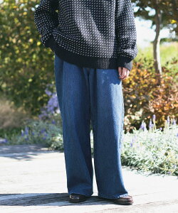 �ySALE�^30%OFF�zB:MING by BEAMS NEEDBY heritage x B:MING by BEAMS / �ʒ� ANDY ���C�h�X�g���[�g �f�j�� �p���c �r�[���X �A�E�g���b�g �p���c �W�[���Y�E�f�j���p���c �O���[ �u���b�N�y���������z