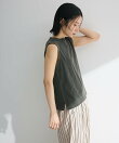 ・DOUBLE FLAGS ピグメント切替ノースリTEE