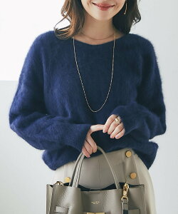 �ySALE�^43%OFF�zLa boutique BonBon �y���������͂�!�E�ŋ����l�����z�w�A���[�E�[���J�V�~�����O��2WAY�j�b�g ���u�e�B�b�N�{���{�� �g�b�v�X �j�b�g �O���[�� �z���C�g �l�C�r�[ �s���N�y������