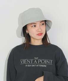 【SALE／50%OFF】BEAMS HEART WOMEN リップストップ バケットハット ビームス アウトレット 帽子 キャップ ホワイト グリーン