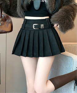 HALEY PESCA HALEY PESCA/(W)HALEY PESCA/�y�x���g�t���z�t�F�C�N�X�G�[�h �~�j��v���[�c�X�J�[�g �`�F���J �X�J�[�g �~�j�X�J�[�g �u���b�N �u���E���y���������z