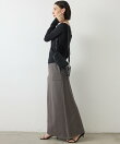 【セットアップ対応】カットストレートスカート